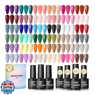COSCELIA 40 PIEZAS Juego de Esmalte de Uñas en Gel, 36 Colores de Invierno Esmalte en Gel S Foto 1 de 4