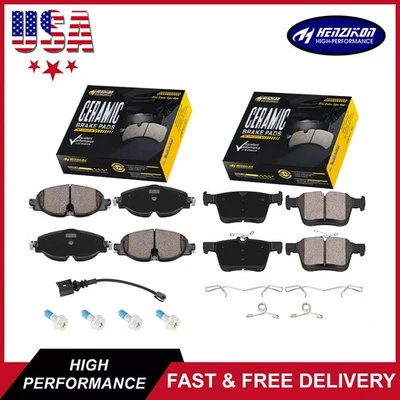 Pastillas de freno delanteras y traseras de cerámica para Audi A3 Quattro Volkswagen E-Golf Jetta Foto 1 de 4