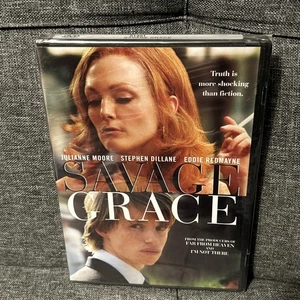 RARE! Savage Grace DVD Julianne Moore Eddie Redmayne Movie FREE SHIPPING - Picture 1 of 13