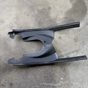 OEM 92-99 BMW E36 Sedan Rear Door Sill Set Of 2 Left And Right Black 81222405147 - Picture 1 of 6