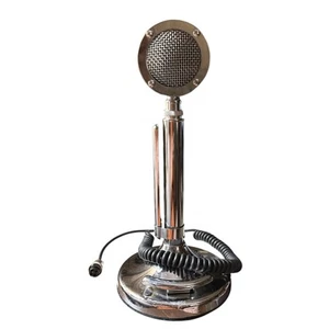 VTG ASTATIC Silver Eagle CB Radio Base Microphone Desktop Lollipop - Photo 1/3