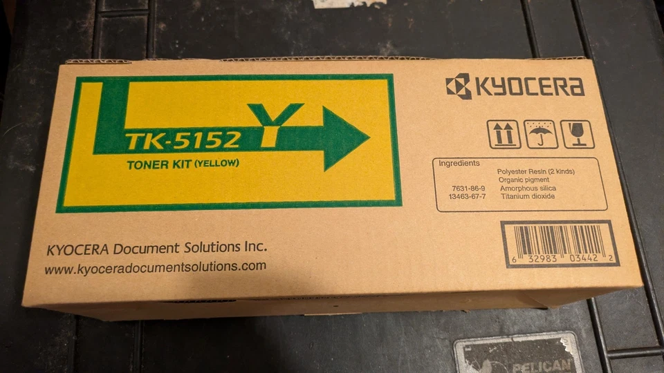 Cartucho de tóner amarillo Kyocera OEM TK-5152Y 1T02NSAUS0 Foto 1 de 1