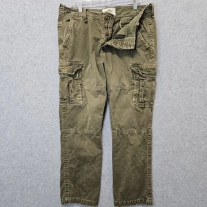 Hollister Cargohose Herren Gr. 32x32 (passt 36x30) Military Faded Retro Button Fly - Bild 1 von 12