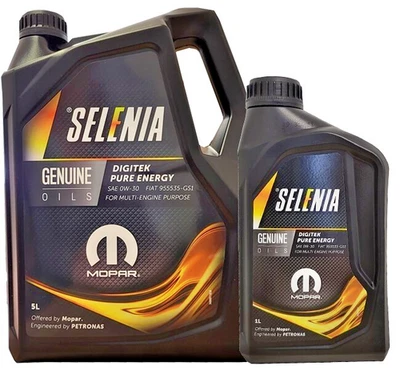 Selenia Digitek Pure Energy 0W-30 Motoröl 5+1=6 Liter Fiat 9.55535 GS1
