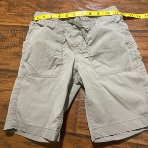 Boy’s Size 8 Old Navy Cotton Nylon Blend Lightweight Tan Shorts - Picture 1 of 6