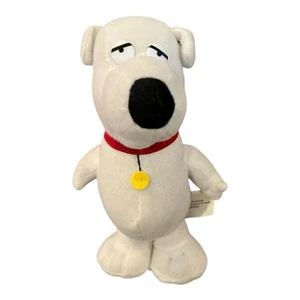 "Family Guy Brian Griffin 2004 Nanco 20th Century Fox perro blanco peluche 6,5""" - Imagen 1 de 3