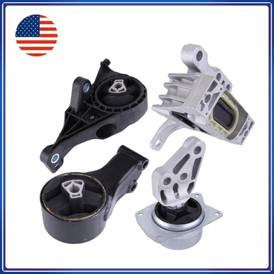 4 X ENGINE MOTOR & TRANS MOUNT For 2010-2016 CADILLAC SRX FWD AUTO 3.0L 3.6L - Image 1 of 4