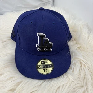 Cappello berretto LA LOS ANGELES DODGERS New Era aderente 59FIFTY grafica LA Emrd - Foto 1 di 6