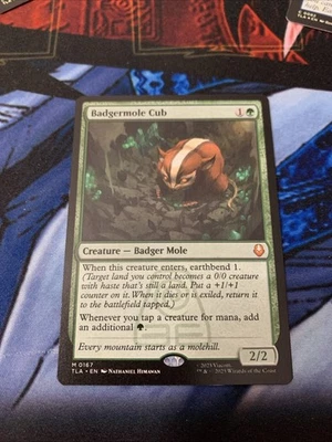 Magic The Gathering - Avatar: The Last Airbender-Badgermole Cub Mythic Non-Foil - Image 1 of 2