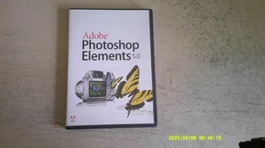 ADOBE PHOTOSHOP ELEMENTS 5.0 - PC PHOTO EDITING SOFTWARE - Fast Post - COMPLETE - Picture 1 of 3
