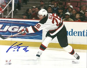 Patrik Elias Hand Signed 8x10 Photo JSA New Jersey Devils NHL - Picture 1 of 3