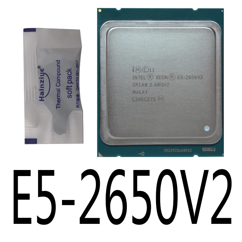 INTEL XEON E5-2650 V2 E5-2650V2 2.60GHZ 8-CORE 20MB PROCESSOR - Image 1 of 1