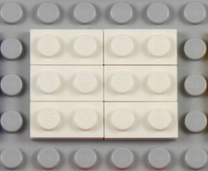 LEGO - 1x2 Plates - PICK YOUR COLORS & LOT SIZE - 3023 2x1 Flat Tiles Town City