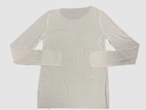 $209 Wolford Women's White Long Sleeve Scoop Neck Pullover Blouse Top Size XS - Picture 1 of 3