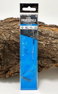 Spro Freestyle Titanium 1x7 Adjustable DS Dropshot Rig Gr. 4 30cm Gamakatsu Worm - Bild 1 von 4