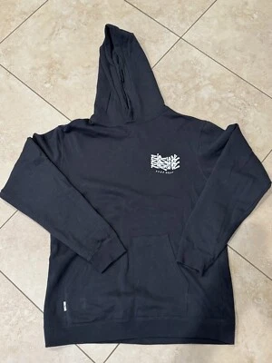 Rip Curl, Moletom com Capuz, Grande, Preto, Excelente Estado, Manga Longa - Imagem 1 de 3