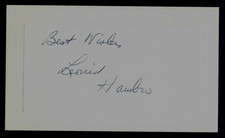 "Composer" Leonid Hambro Hand Signed 3X5 Card
