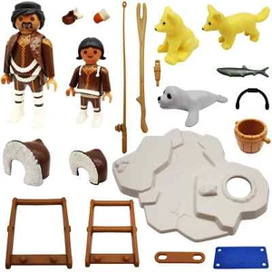 PLAYMOBIL® 70606 Eisangler Ersatzteile - Eskimo Figur | Angel | Fische etc. - Picture 1 of 29