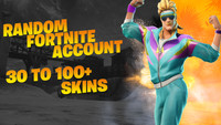 RANDOM FORTNITE ACCOUNT   30-100+ RARE SKINS   FAST DELIVERY