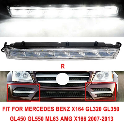 Luz antiniebla LED DRL diurna para Mercedes Benz X164 GL320/350/450 Foto 1 de 4