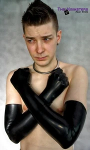 Shoulder Length Rubber Gloves - Picture 1 of 3