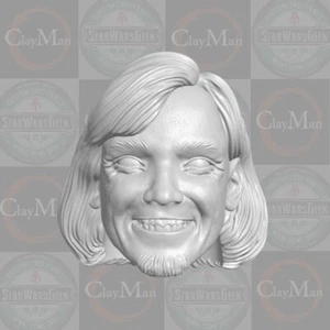 Cabeza personalizada Shaggy Scooby-Doo Matthew Lillard para figuras 1:10 1:12 1:18 1:6 - Imagen 1 de 1