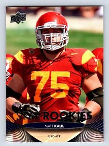 2012 Upper Deck Star Rookies #115 Matt Kalil USC Trojans RC - Picture 1 of 2