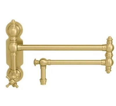 New, Sealed! Waterstone Traditional 1.75 GPM Wall Mounted Single Hole Pot Filler - Image 1 of 4