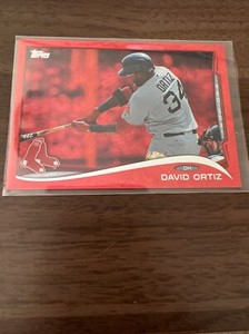 2014 Topps David Ortiz Red Hot Foil #475 MINT