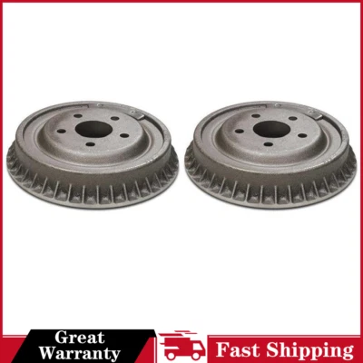 For 1975-1986 1987 1988 1989 1990 1991 1992 Chevrolet Camaro 2x Rear Brake Drum - Image 1 of 3