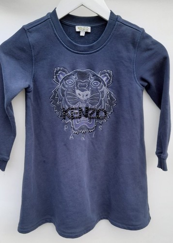 KENZO VESTITO BAMBINA BLU ETÀ 6