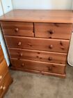 Solid Pine Chest Of Drawers Used