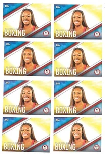 LOT OF (10) CLARESSA SHIELDS 2016 TOPPS USA OLYMPIC DISCIPLINES #OD-2 ROOKIE - Picture 1 of 1