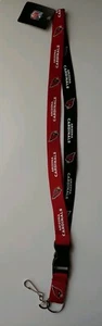 ARIZONA CARDINALS NFL LICENSED LANYARD KEYCHAIN BREAKAWAY 2 TONE 2 SIDED - Picture 1 of 4