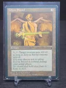 1994 Magic The Gathering Fallen Empires #91 Zelyon Sword - Picture 1 of 2