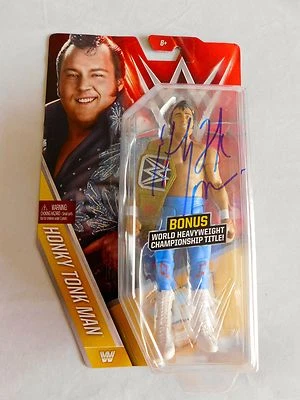 Figura de acción de lucha libre firmada por The Honky Tonk Man WWE NUEVA SIN USAR, EN CAJA wwf Mattel Foto 1 de 3