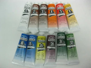   12 PIEZAS WINTON OIL COLOURS 37ML tubos  - Imagen 1 de 1