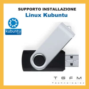 Chiavetta USB avviabile Linux Kubuntu ultima versione - Imagen 1 de 1