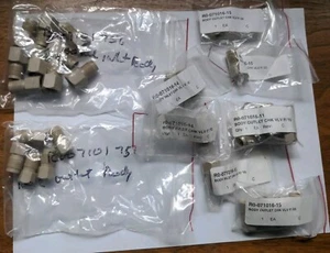 Lote de 30 cuerpos de válvula de retención de entrada de salida Agilent Varian plástico de varios tamaños - Imagen 1 de 9