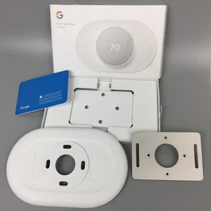 Google Nest Thermostat Trim Kit Schneeweiß. **** NUR VERKLEIDUNGSSATZ. OHNE THERMOSTAT ** - Bild 1 von 7
