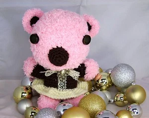 Amigurumi Artist Bear 9" Baby Nia Politan Stuffed Animal Collector Plush Teddy - Picture 1 of 5