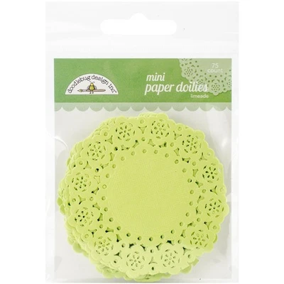 Doodlebug Mini Doilies (75 Pack), Limeade - Image 1 of 2