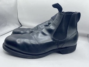 Vintage 1997 Addison Shoe Co Military Steel Toe Molders Ankle Boot Men’s 10 R - Picture 1 of 13