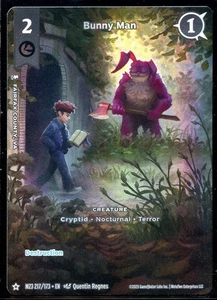 Bunny Man 217/173 HIDDEN ART RARE Secret Shadows MZ3 Metazoo Card #2 - Picture 1 of 2