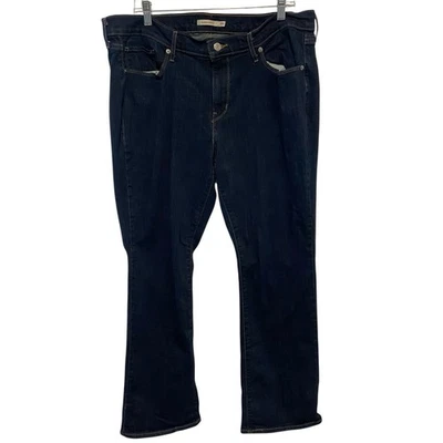Levi’s Women’s Dark Wash Jeans Size 18W Classic Bootcut Casual Streetwear - Image 1 of 4