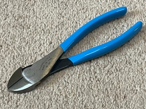 CHANNELLOCK 337 DIAGONAL LAP JOINT CUTTING PLIERS / SIDE CUTTER MADE IN USA - Picture 1 of 10