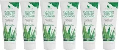 FOREVER Bright Zahngel Aloe Vera & Propolis je 130 gm - Packung mit 10 Tuben - Bild 1 von 4