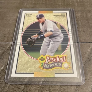 2005 Upper Deck Baseball Heroes Jeter #97 Derek Jeter Yankees 2001 ALDS Play - Bild 1 von 3
