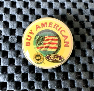 COMPRAR PIN VINTAGE BANDERA AMERICANA FORD UAW COLECCIONISTAS 1 1/8" NOS - Imagen 1 de 2