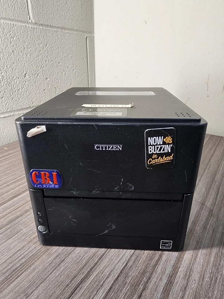 CITIZEN CL-E300 BARCODE LABEL PRINTER DIRECT THERMAL USB SERIAL LAN - Image 1 of 4